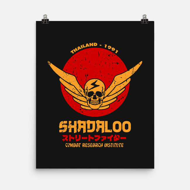 Combat Research Institute-none matte poster-Melonseta