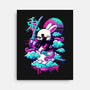 Cybersamurai Bunny-none stretched canvas-NemiMakeit