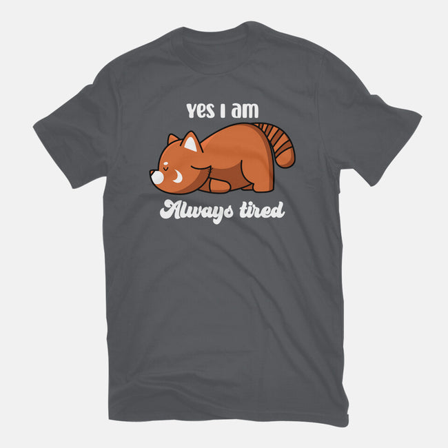 I Am Always Tired-mens basic tee-rocketman_art