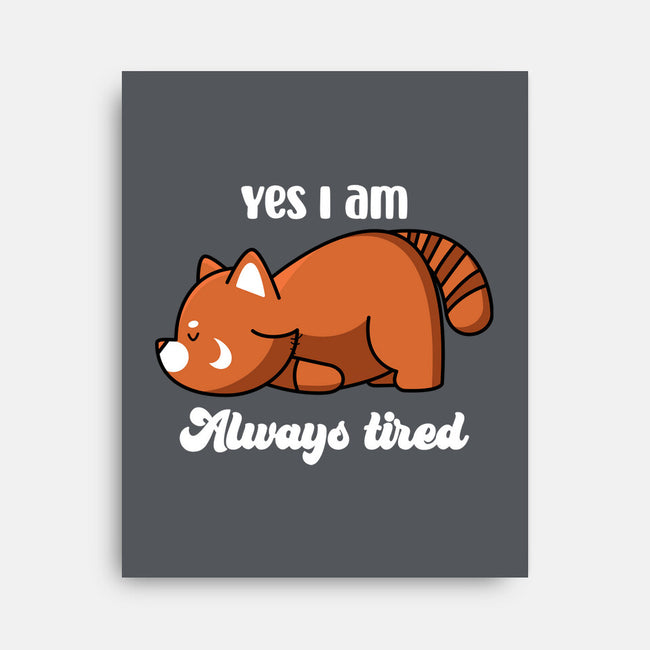 I Am Always Tired-none stretched canvas-rocketman_art