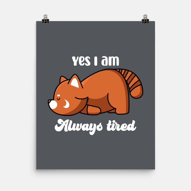 I Am Always Tired-none matte poster-rocketman_art