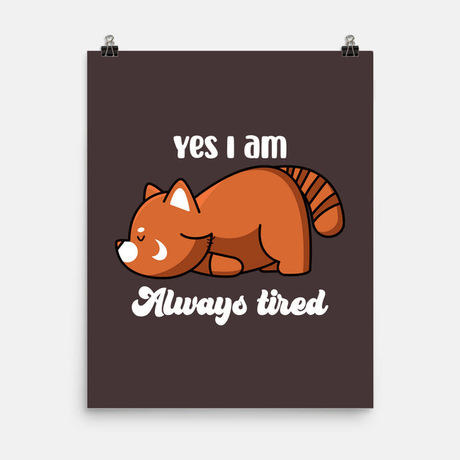 I Am Always Tired-none matte poster-rocketman_art