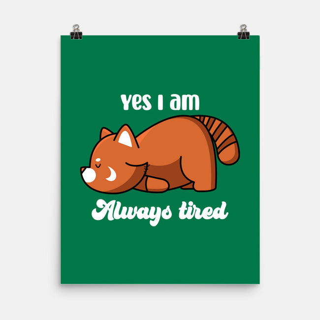 I Am Always Tired-none matte poster-rocketman_art