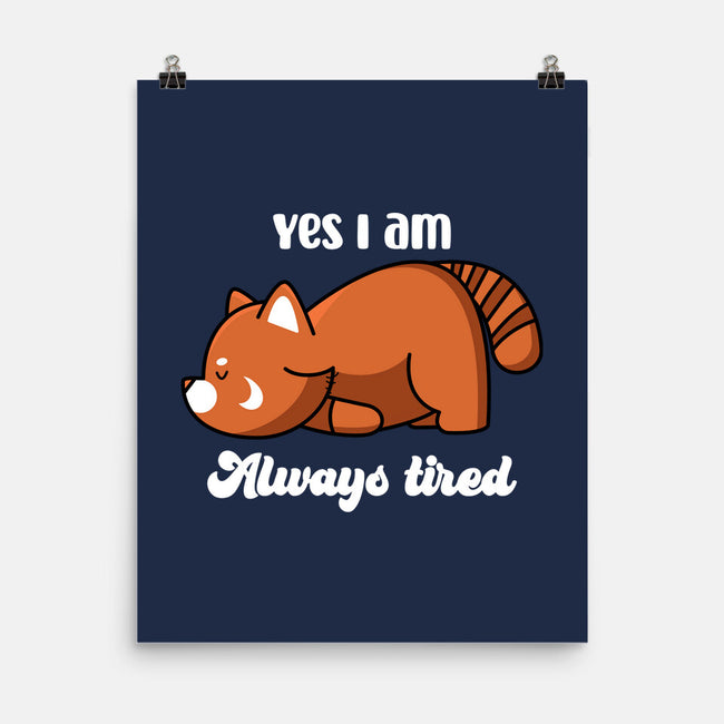 I Am Always Tired-none matte poster-rocketman_art