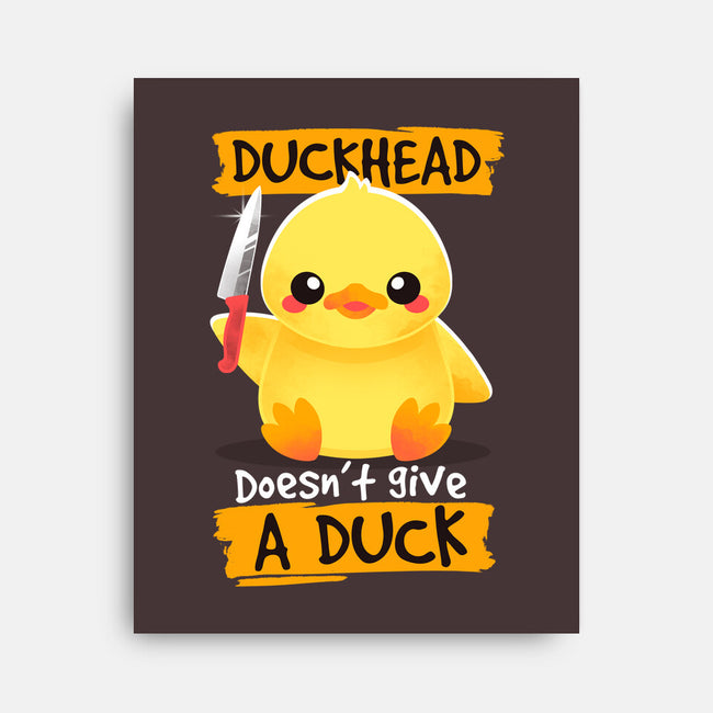 Duckhead-none stretched canvas-NemiMakeit