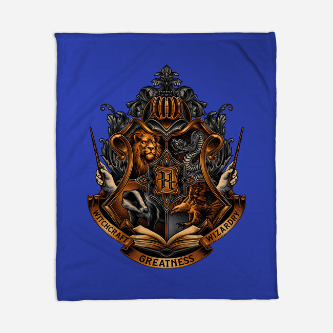 Home Of Magic And Greatness-none fleece blanket-glitchygorilla