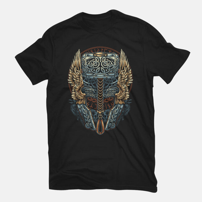Pray For Thunder-mens premium tee-glitchygorilla