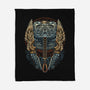 Pray For Thunder-none fleece blanket-glitchygorilla