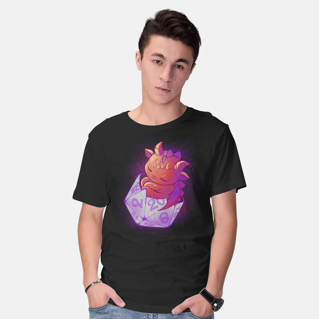 Dragon Egg-mens basic tee-ricolaa