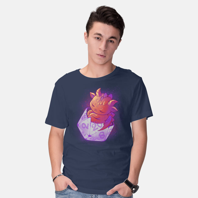 Dragon Egg-mens basic tee-ricolaa