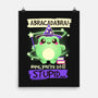 Abracadabra Frog-none matte poster-NemiMakeit