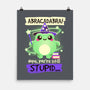 Abracadabra Frog-none matte poster-NemiMakeit