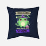 Abracadabra Frog-none removable cover w insert throw pillow-NemiMakeit
