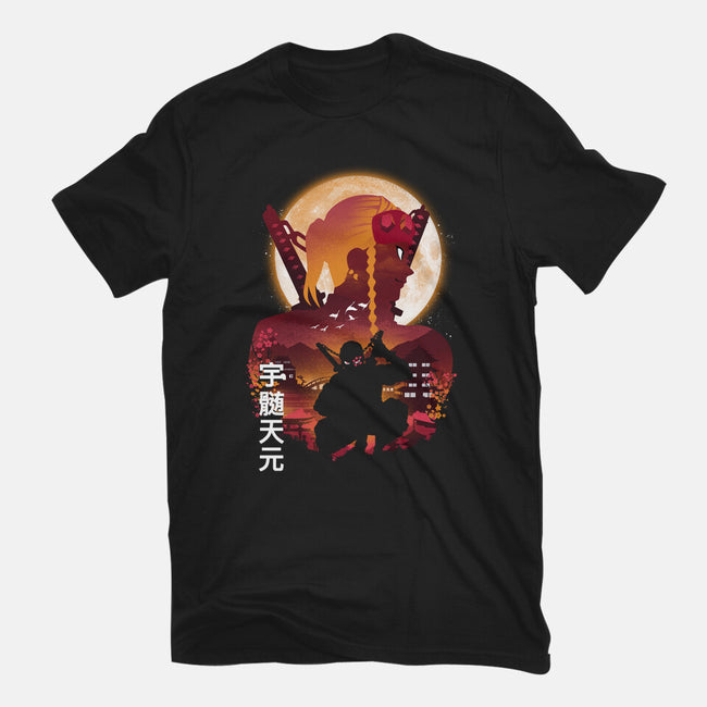 Tengen Landscape-mens basic tee-dandingeroz