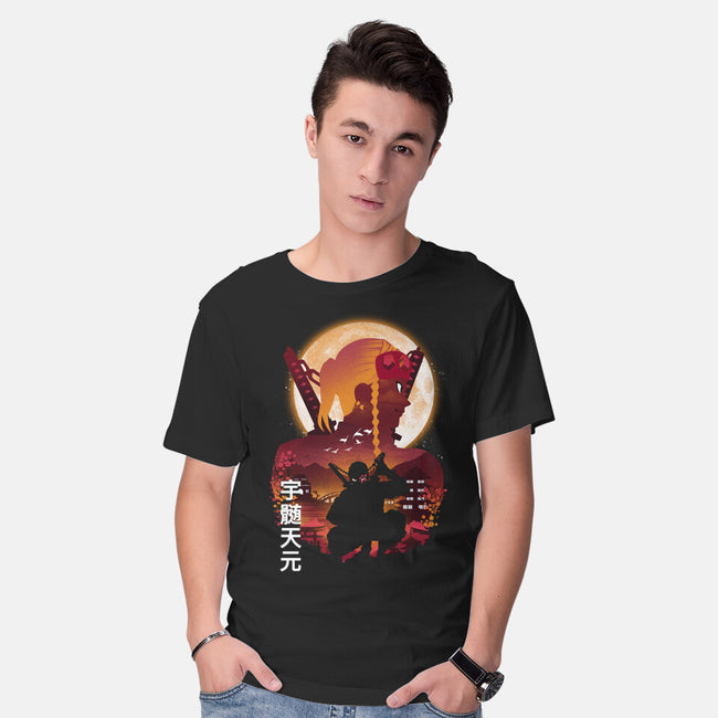 Tengen Landscape-mens basic tee-dandingeroz