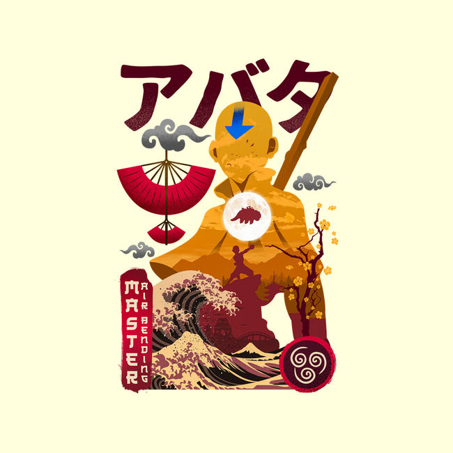 Master Air Bending-none glossy sticker-hirolabs