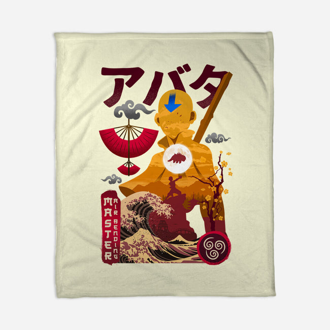 Master Air Bending-none fleece blanket-hirolabs