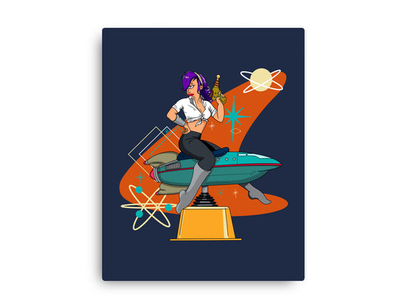 Vintage Future Pin-Up