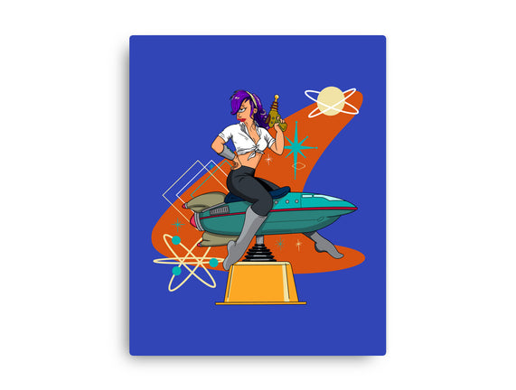 Vintage Future Pin-Up