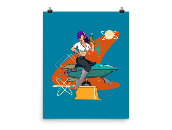 Vintage Future Pin-Up