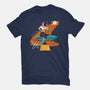 Vintage Future Pin-Up-mens basic tee-SeamusAran