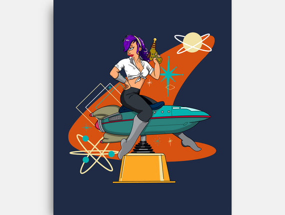 Vintage Future Pin-Up