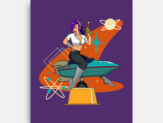 Vintage Future Pin-Up