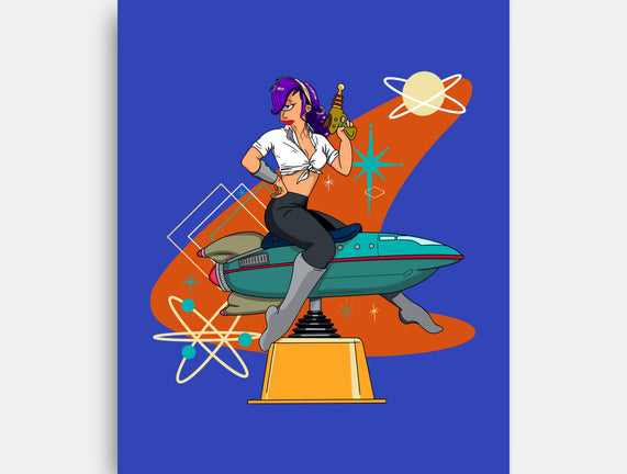 Vintage Future Pin-Up