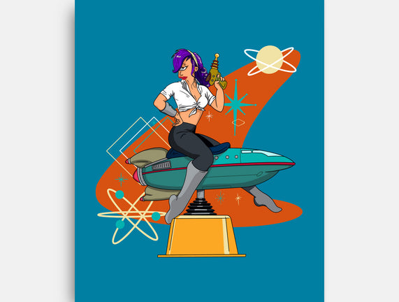 Vintage Future Pin-Up