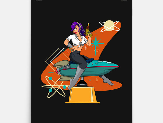 Vintage Future Pin-Up
