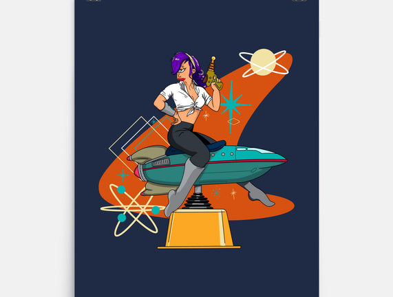 Vintage Future Pin-Up
