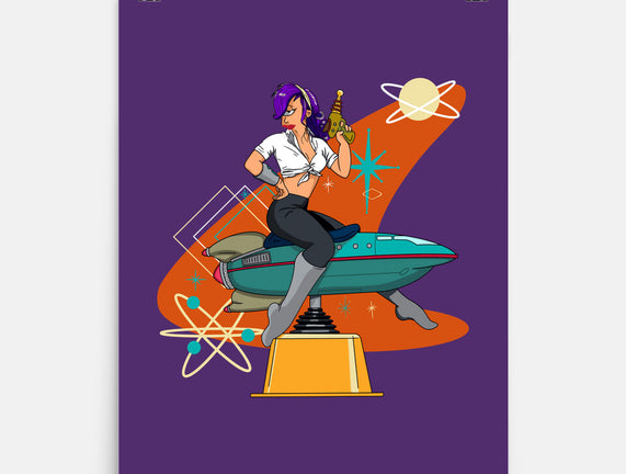 Vintage Future Pin-Up