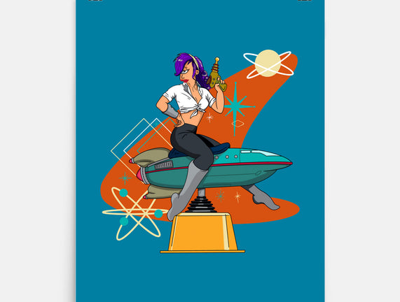 Vintage Future Pin-Up
