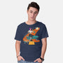 Vintage Future Pin-Up-mens basic tee-SeamusAran
