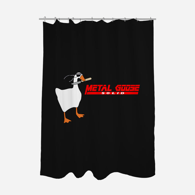 Metal Goose Solid-none polyester shower curtain-Zody