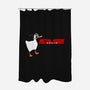 Metal Goose Solid-none polyester shower curtain-Zody