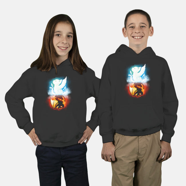 Stranger Cats-youth pullover sweatshirt-Vallina84