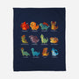 Dinosaurs-none fleece blanket-Vallina84