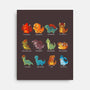 Dinosaurs-none stretched canvas-Vallina84