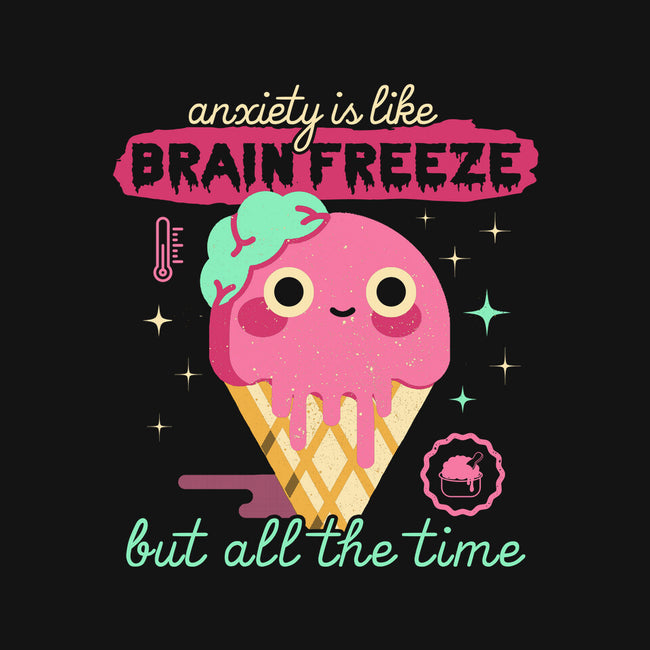 Brain Freeze All the Time-unisex pullover sweatshirt-Unfortunately Cool