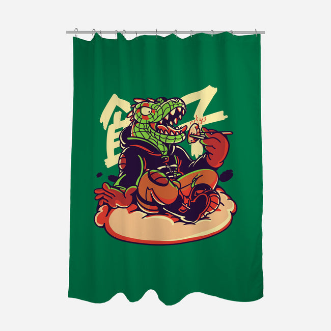 Gyoza Lover-none polyester shower curtain-estudiofitas