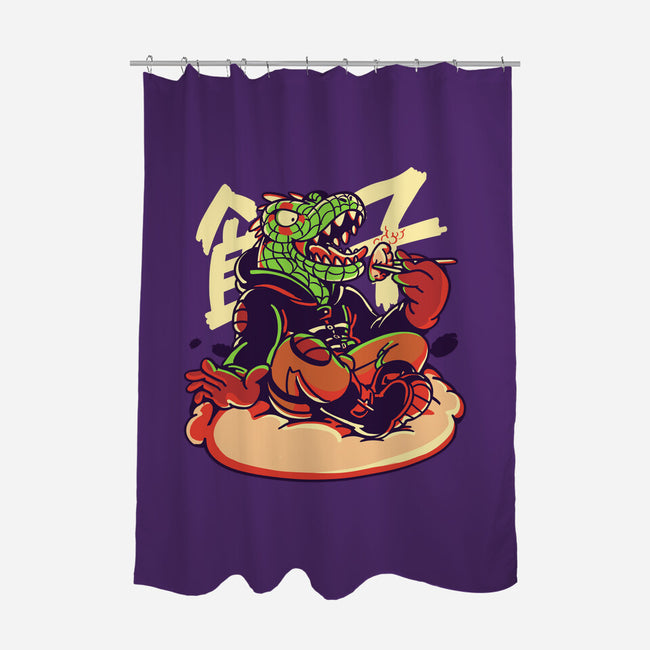 Gyoza Lover-none polyester shower curtain-estudiofitas