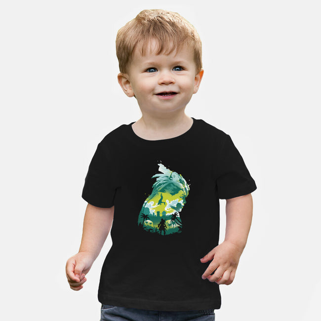 Beyond The Horizon-baby basic tee-RamenBoy