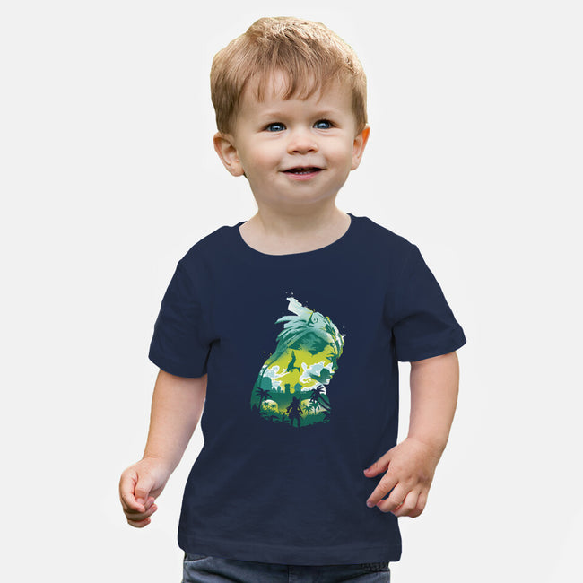Beyond The Horizon-baby basic tee-RamenBoy