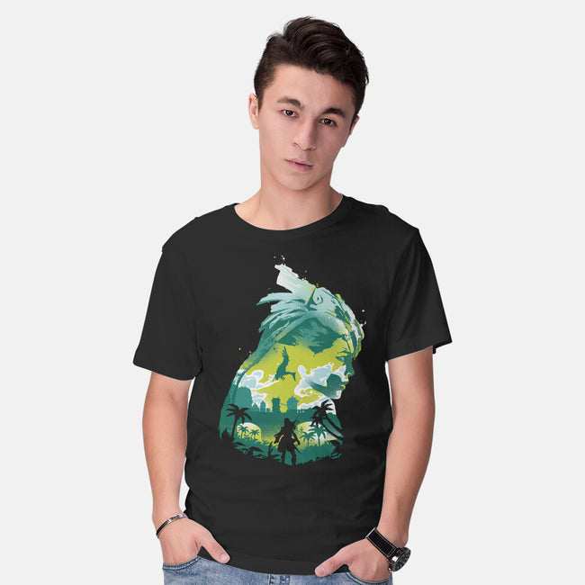 Beyond The Horizon-mens basic tee-RamenBoy