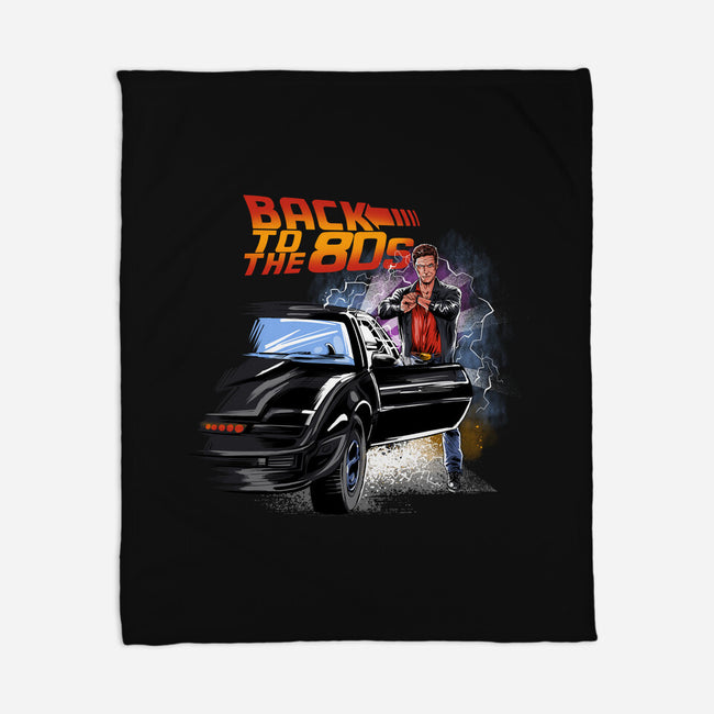 Back To The 80s-none fleece blanket-zascanauta