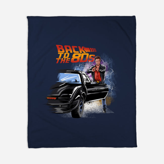 Back To The 80s-none fleece blanket-zascanauta