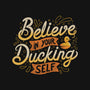 Believe In Your Ducking Self-womens racerback tank-tobefonseca