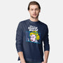 Stupid World-mens long sleeved tee-rocketman_art