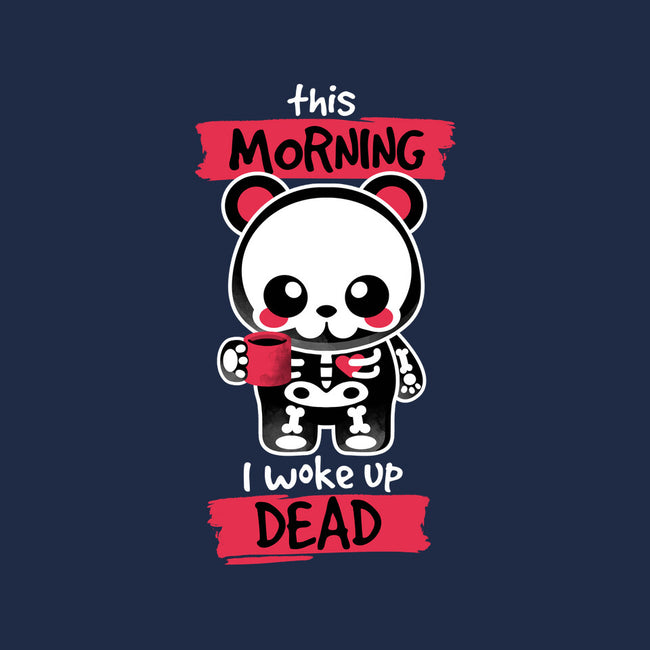 I Woke Up Dead-baby basic tee-NemiMakeit